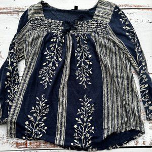 Lucky Brand Peasant Top